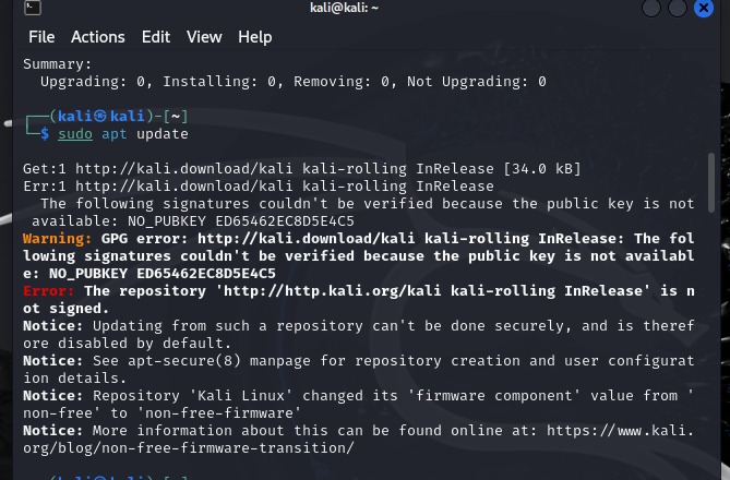 APT signing configuration