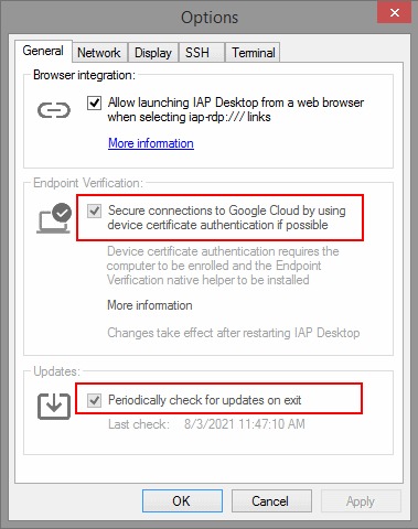 Affected endpoint verification