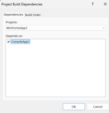 Automatic dependency removal
