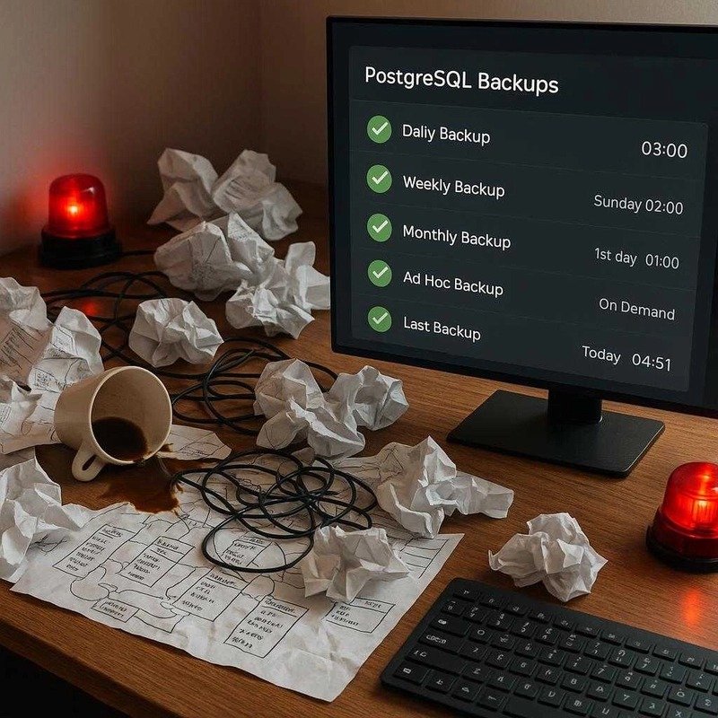 Backup storage monitoring