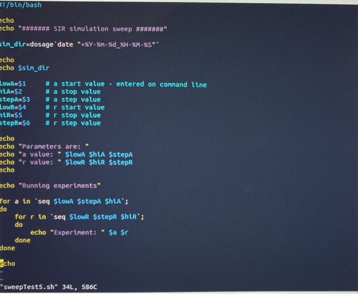 Bash directory script