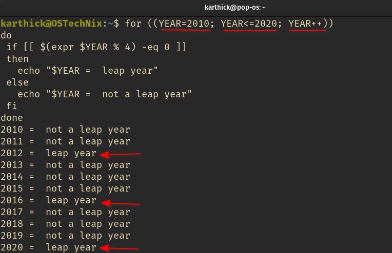 Bash retry loop