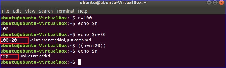 Bash variable inheritance
