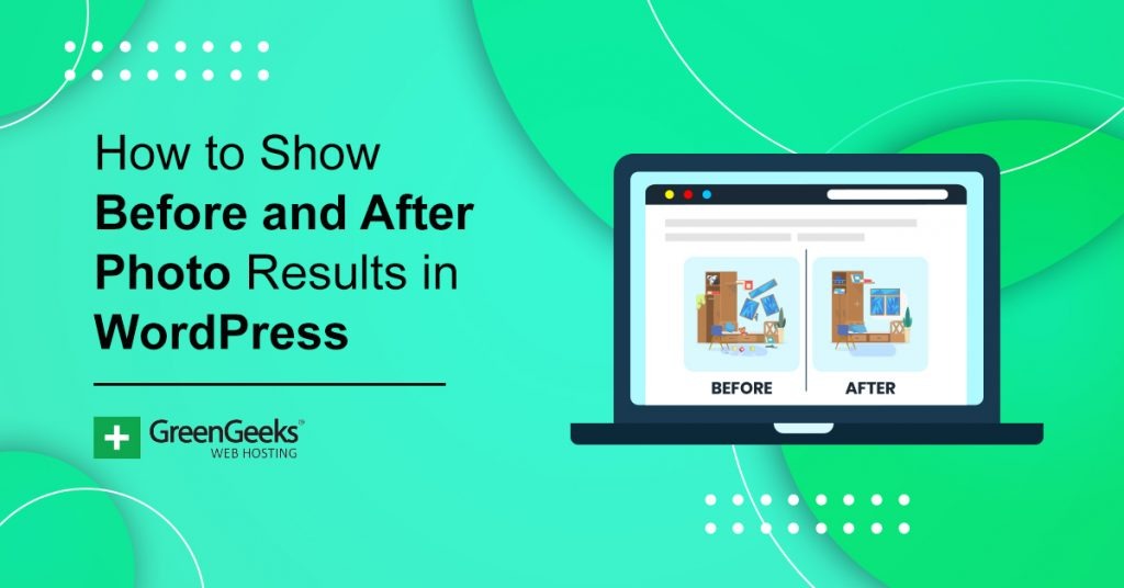 Before after WordPress