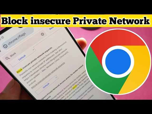 Chrome insecure requests