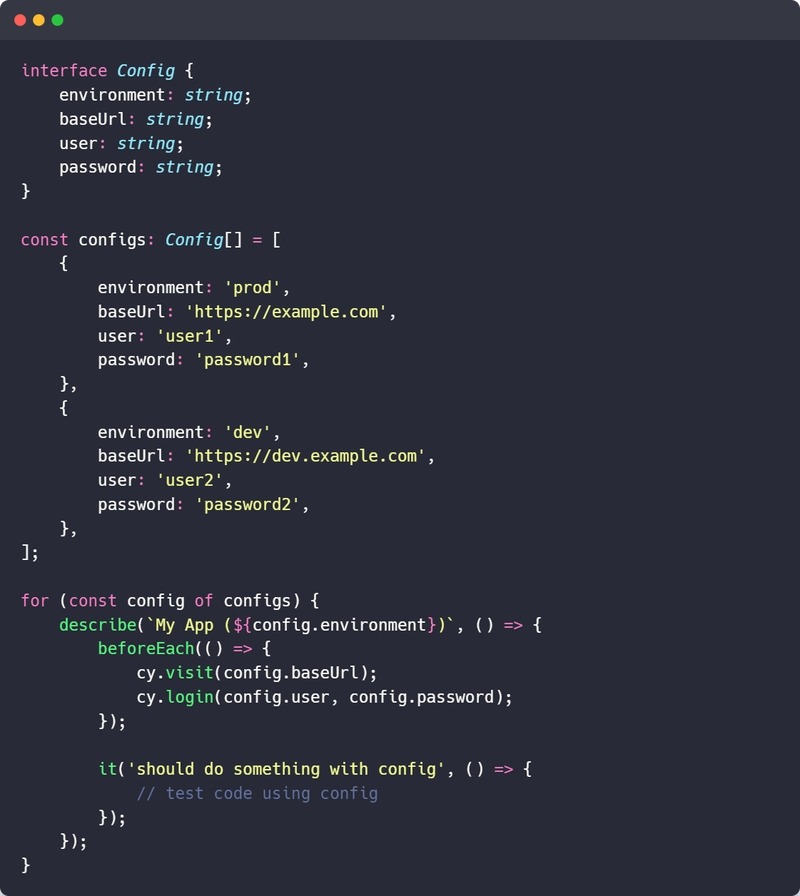 Combined conditional tests
