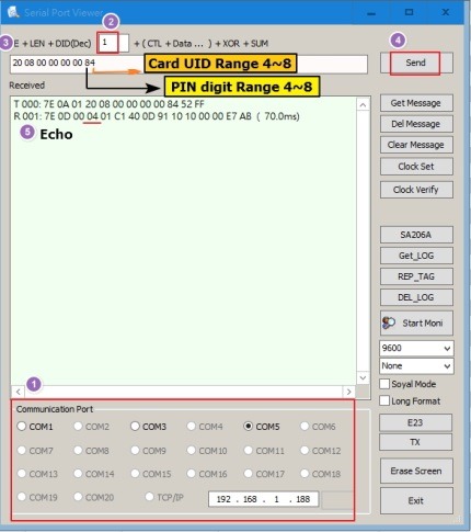 Configured UID ranges