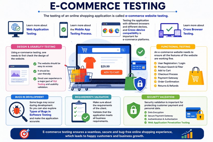 Customer checkout testing