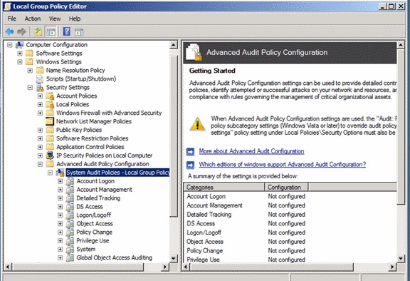 Directory identity diagnostics