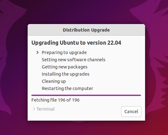 Distribution upgrade rules