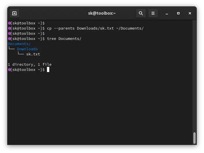 GNU copy backup