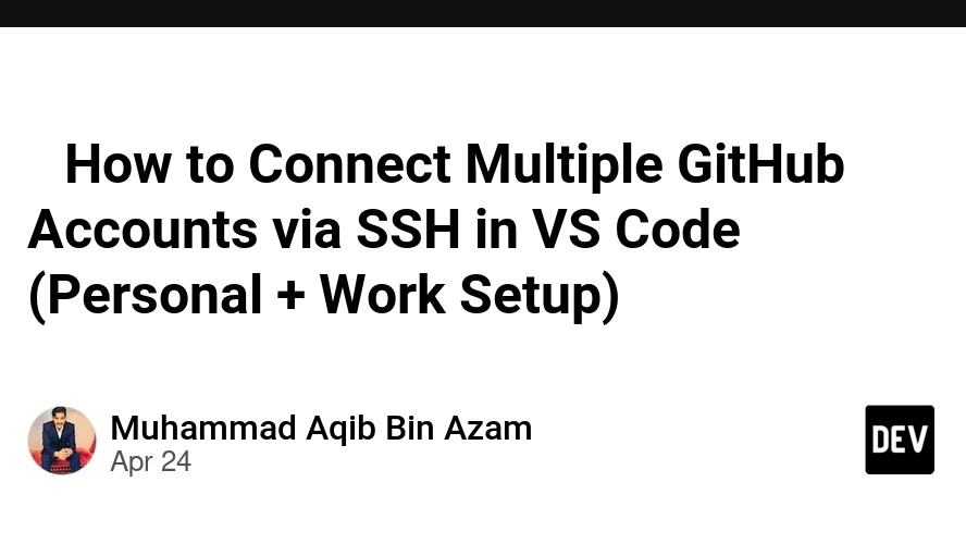 GitHub SSH profiles