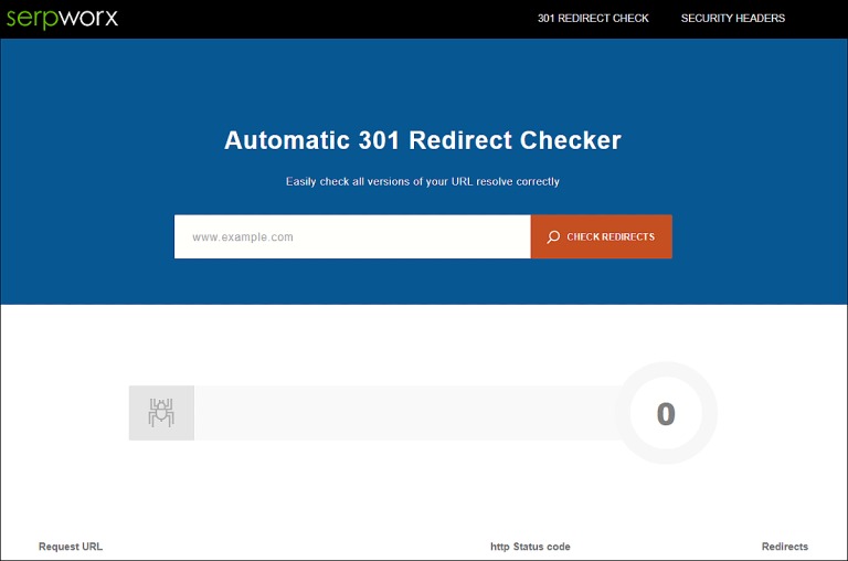 HTTP redirect verification