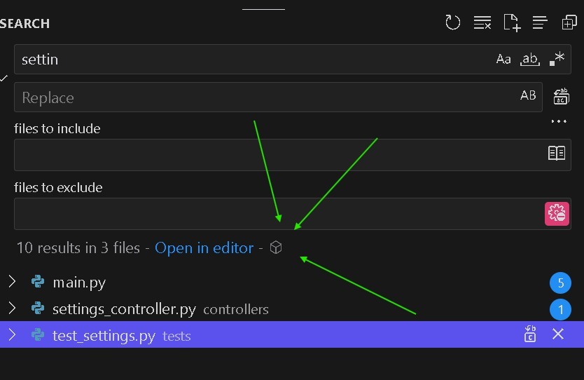 Hidden files inclusion