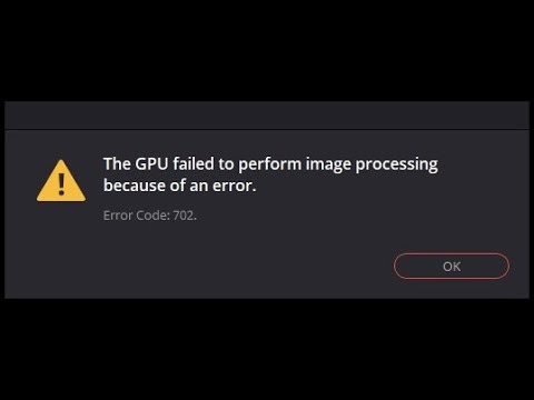 Image processing errors