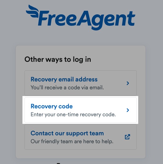 Independent recovery access