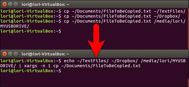 Linux file copy