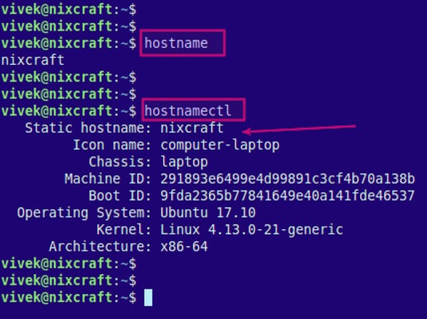 Linux identity lookup