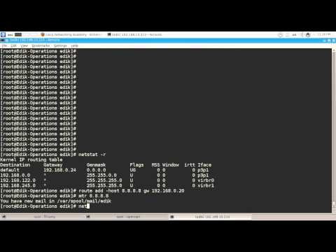 Linux interface routing