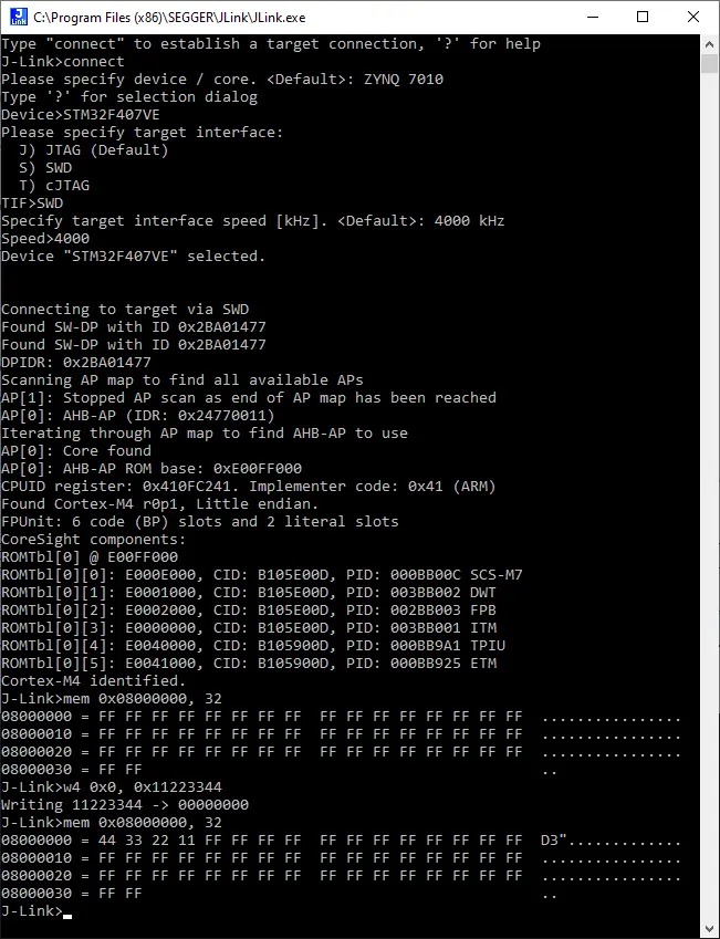 Linux link type selection