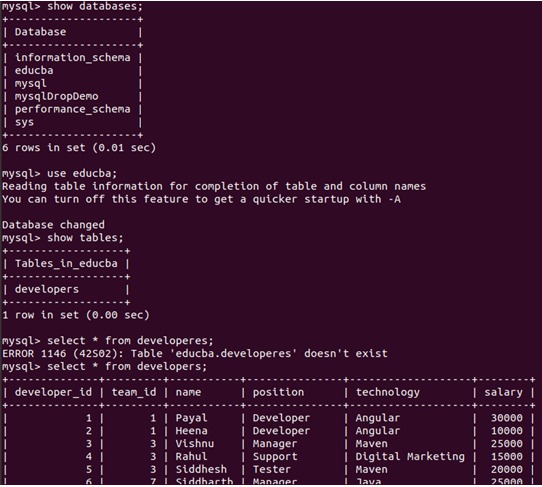 MySQL backup choices