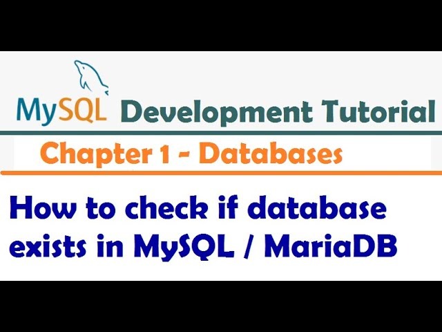 MySQL database inspection