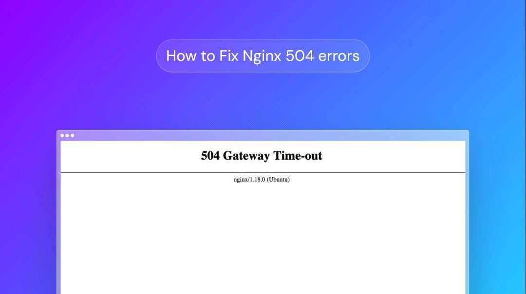 Nginx upstream errors