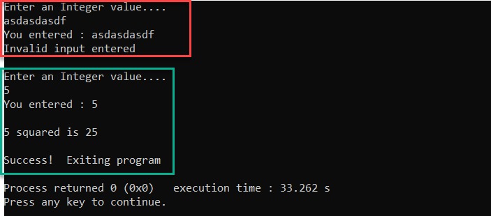 Numeric input checks