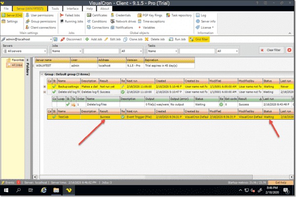 Old new server monitoring