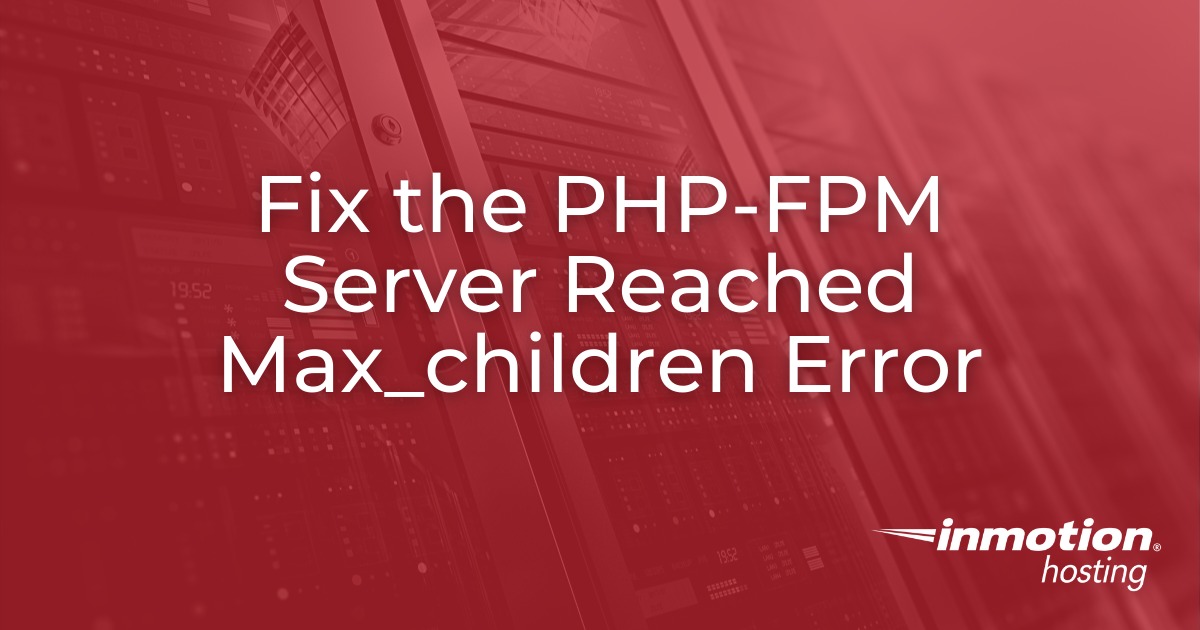 PHP-FPM error diagnosis