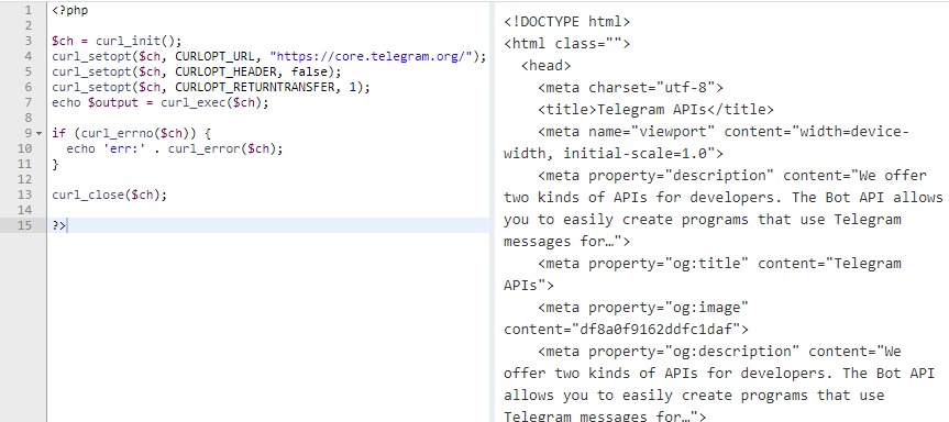 PHP request troubleshooting