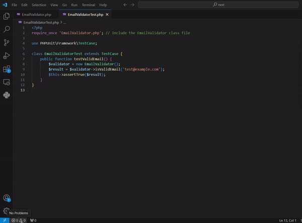 PHP syntax validation