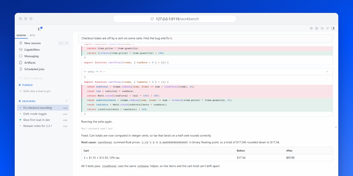 Plugin capability inventory