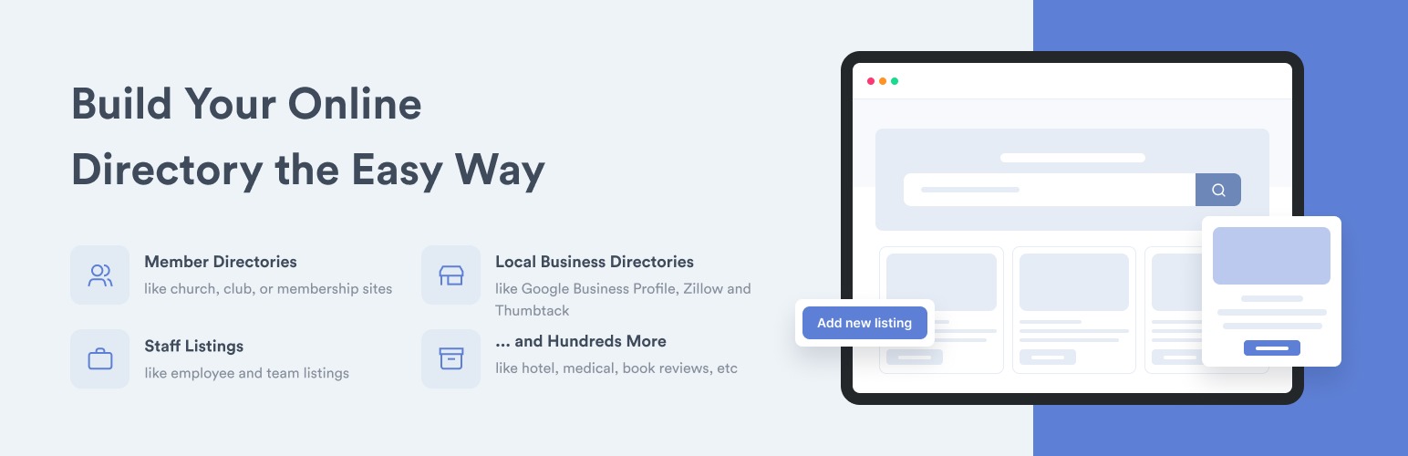 Plugin listing details
