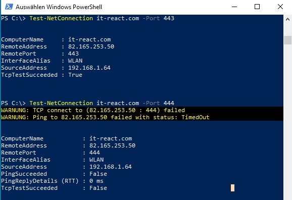 Remote port connectivity