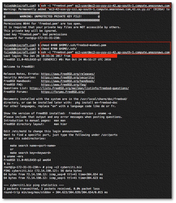 Restricted SSH sources