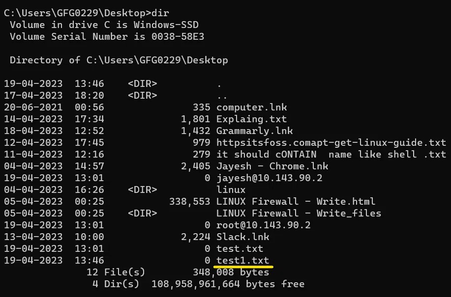 SCP filename with spaces
