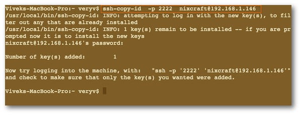 SSH copy options