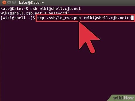 SSH key installation