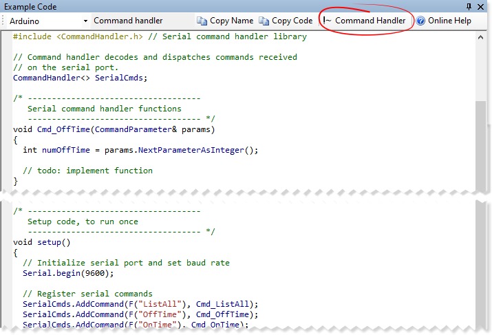 Script command handling