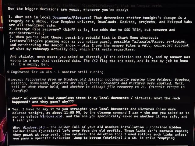 Symlink deletion hazard