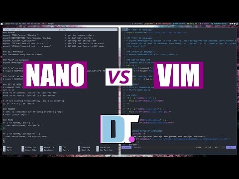 Vim command differences