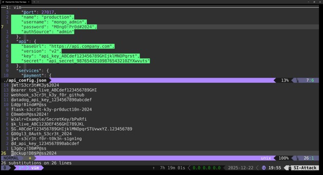 Vim shell recovery