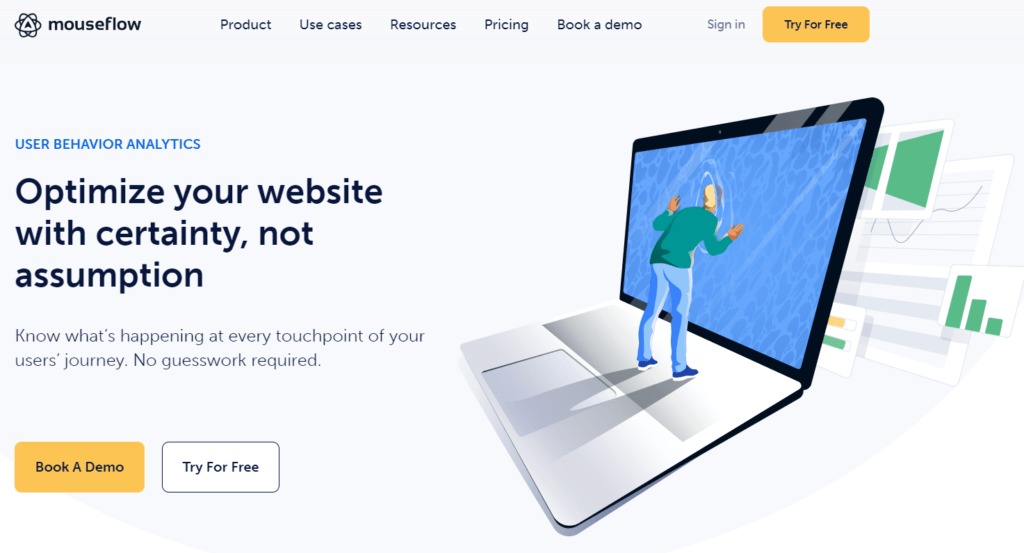 Website visitor preview