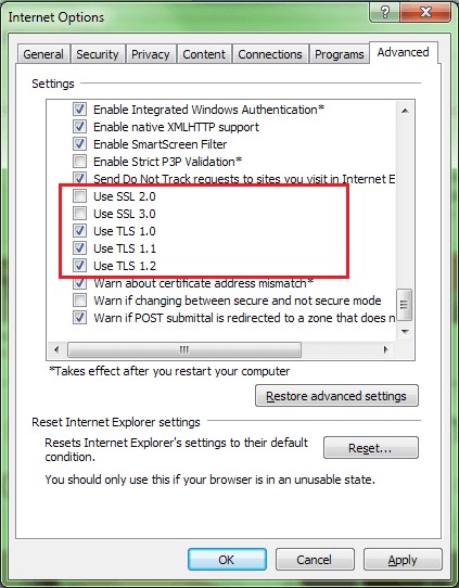 WordPress TLS certificate