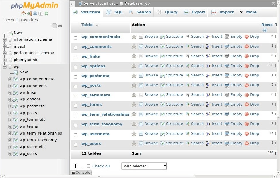 WordPress backup choices