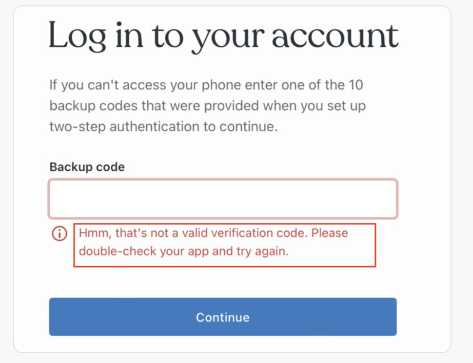 WordPress backup errors