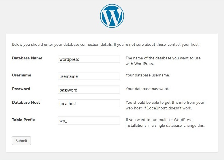 WordPress deployment folders