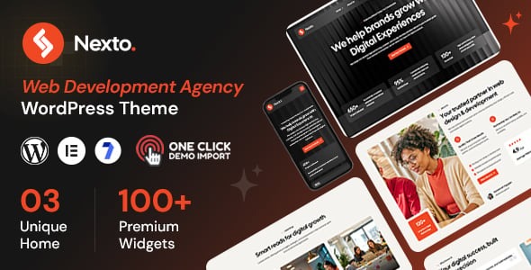 WordPress homepage template