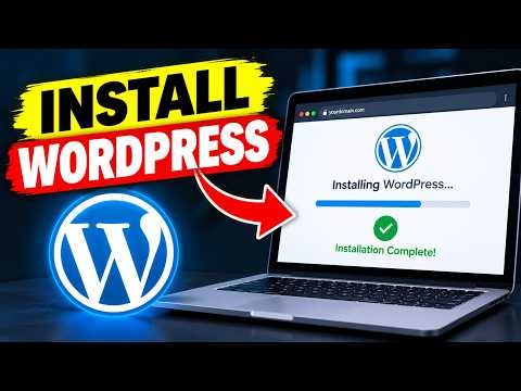 WordPress hosting panel installation